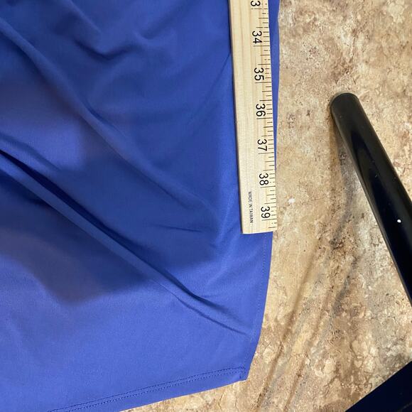 Abercrombie & Fitch Periwinkle Bodycon Midi Dress Size Small - Picture 6 of 9